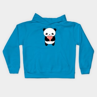 Cute Panda Valentine's Day T-Shirt Kids Hoodie